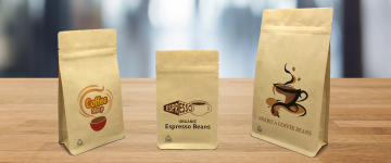 Coffee Box Pouches with Valve | www.profile-packaging.co.uk